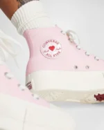 Chuck Taylor All Star Lift Platform Valentine s Day A13652C розовые конверсы на платформе