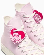 Chuck Taylor All Star Lift Platform Valentine s Day A13652C розовые высокие