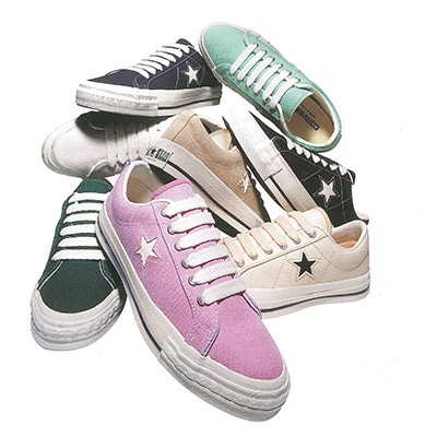 converse one star canvas fresh colors