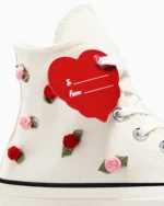 кеды конверсы с розочками купить в Минске Converse Chuck 70 Valentine s Day A10637C купить в Минске