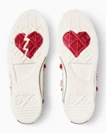 кеды конверсы с сердечками на подошве Converse Chuck 70 Valentine s Day A10637C купить в Минске