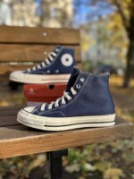 converse 172676С chuck 70 синие высокие оригинал купить минск