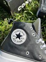 Converse A04292C Run Star Hike Platform кожаные на платформе купить боковой патч
