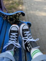 Converse A04292C Run Star Hike Platform кожаные на платформе купить в гродно