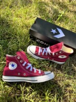 Converse M9613C бордовые высокие оригинал