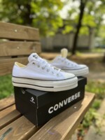 Converse на платформе белые низкие Lift Chuck Taylor All Star 560251C минск