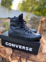 Converse зимние 168864С черные высокие