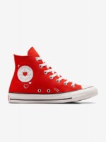Converse All Star красные высокие с сердечком A09117C купить в Минске