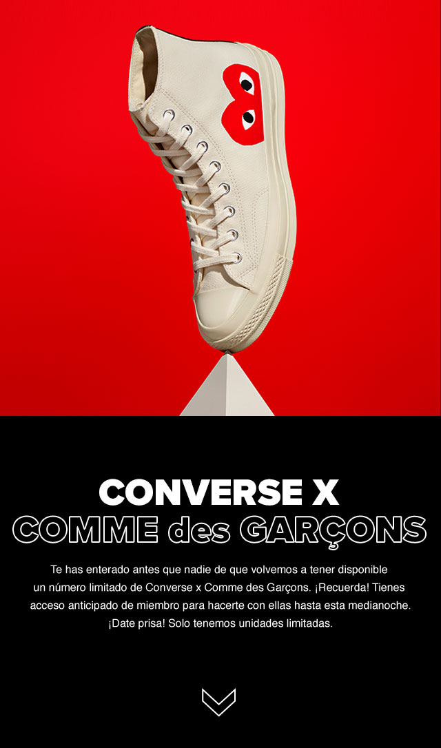 converse x comme de garcons 2019