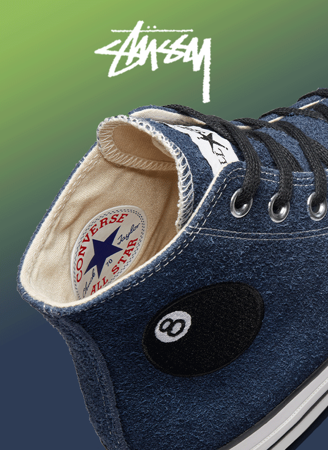 converse x stussy