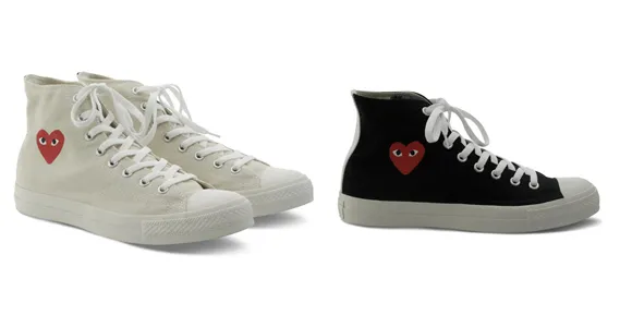 converse comme des garcons collaboration