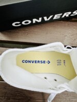 Кеды Converse M7650C белые высокие optical white оригинал купить Минск