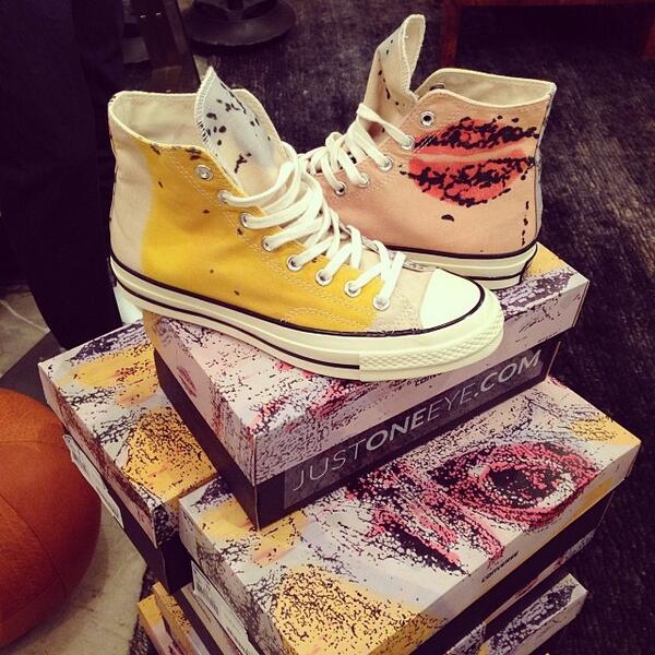Nate Lowman x converse