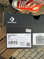 кеды конверс с сердечком красные A09117C высокие купить в минске