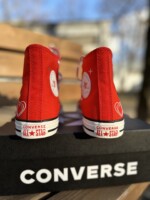 красные converse A09117C с сердечком купить в минске