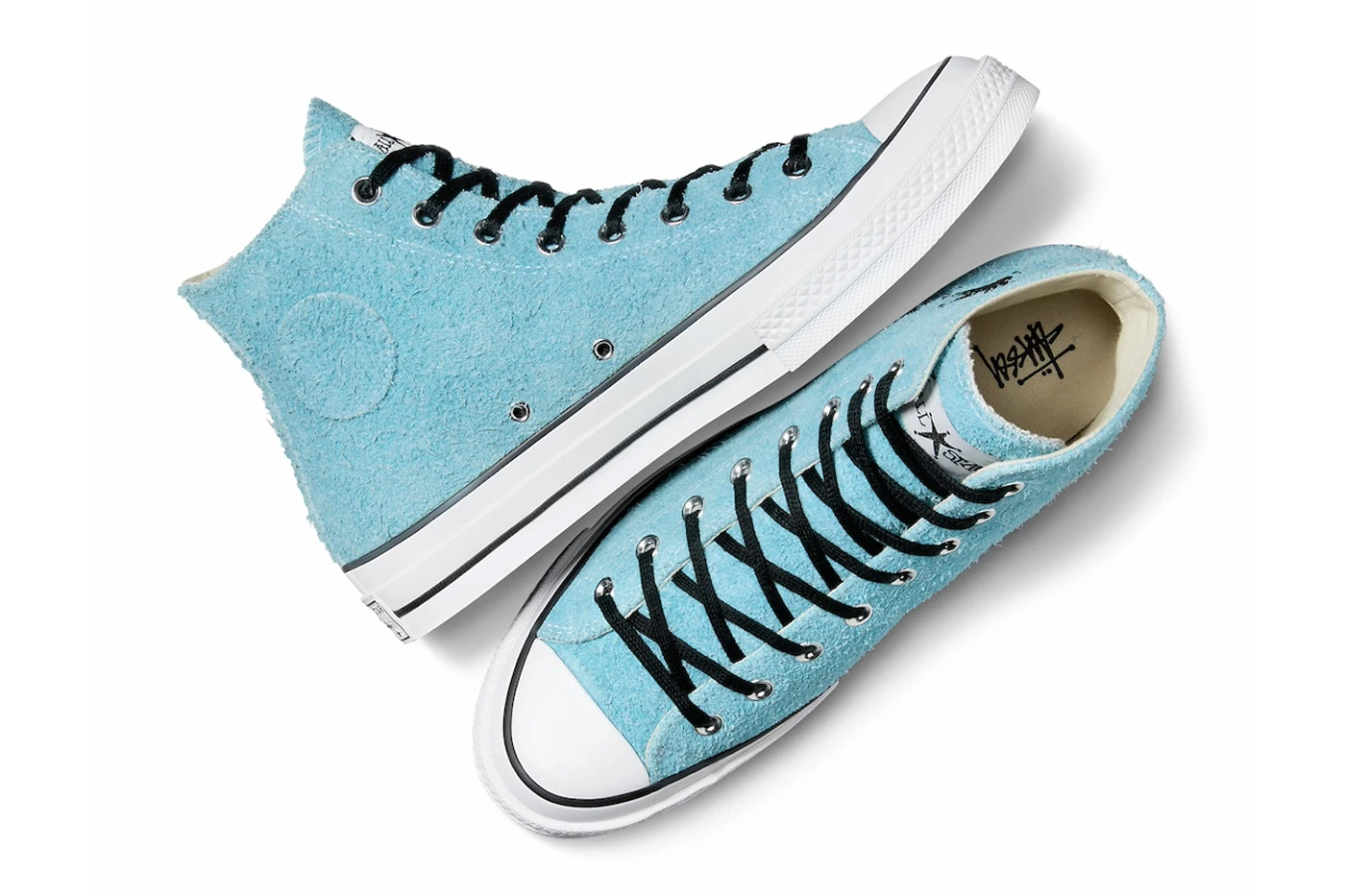 stussy converse chuck 70 hi sky blue poppy red a07664c a07663c купить в минске