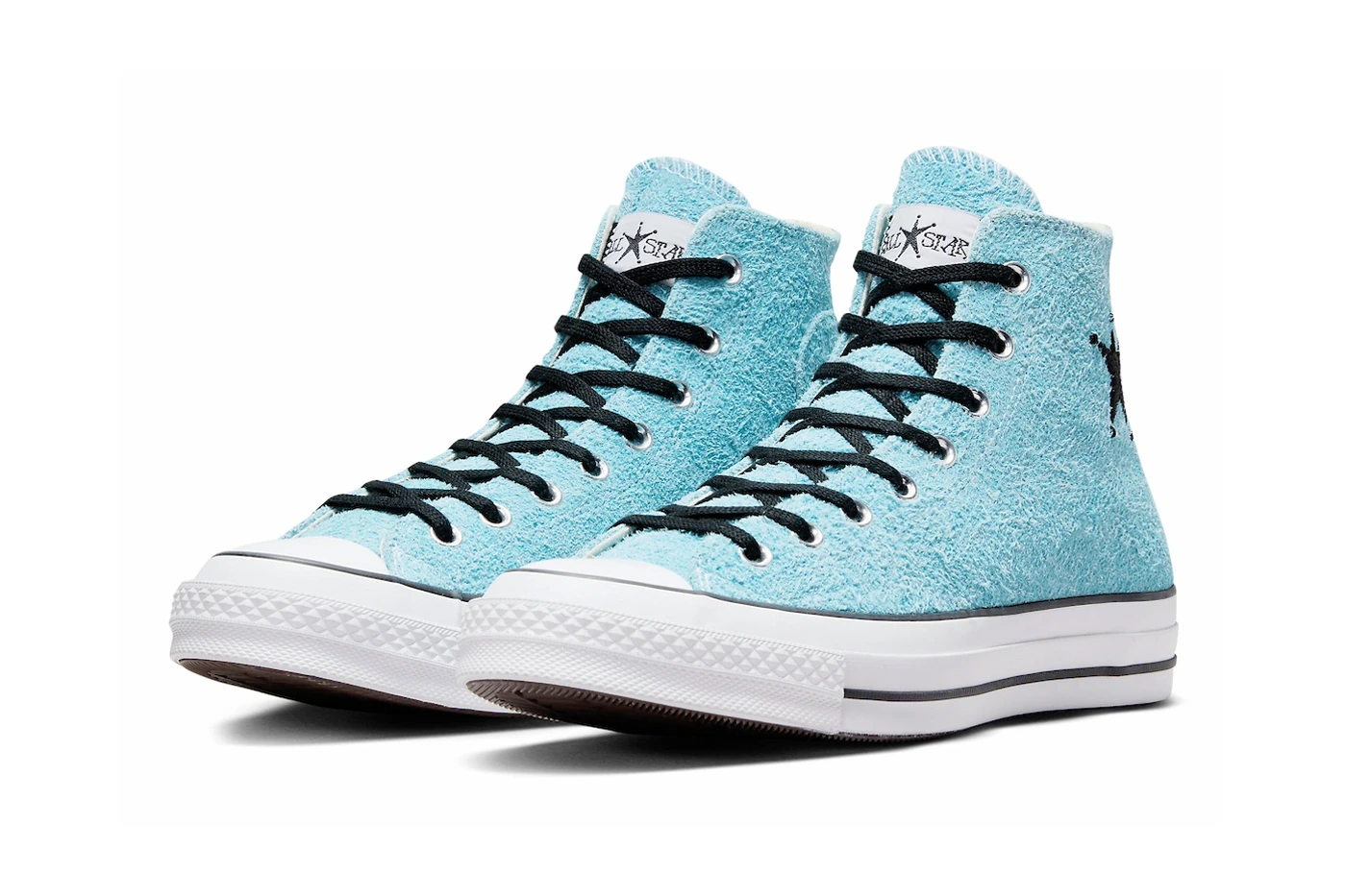 stussy converse chuck 70 hi sky blue poppy red a07664c a07663c
