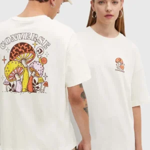 Converse mushroom grafic футболка 10026363 A04 бежевая купить в минске