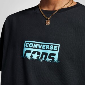 Футболка Converse 10026440 001 черная skull water ski tee купить Минск