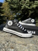Кеды Converse Malden Street Boot MID Black A04477C зимние кеды конверсы