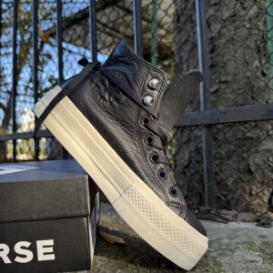 кеды Converse A08312C зимние Chuck Taylor All Star Lift Black Counter Climate Leather