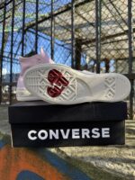 Кеды Converse Chuck Taylor All Star Lift A13652C с сердечком розовые высокие купить в Минске