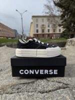 Кеды Сonverse черные низкие Сhuck Taylor All Star Cruise OX A08789C