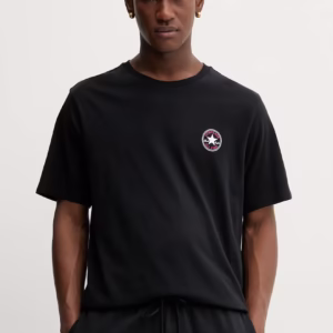 Футболка Converse CVM5T565-BLK черная с маленьким лого