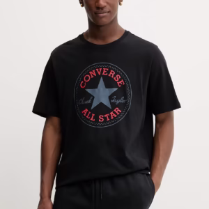 Футболка Converse CVM5T459-BLK Classic Logo Go-To All Star черная