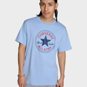 Футболка Converse CVM5T459-MXM Classic Logo Go-To All Star голубая
