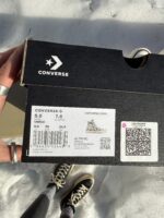 Кеды Converse A17919C Cow Print черно-белые высокие