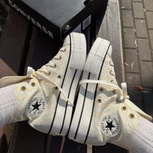 Кеды Converse A19115C Lift Platform Golden View