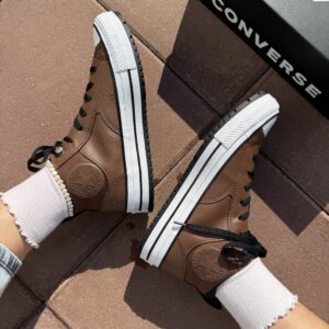 Кеды Converse A18145C Malden Street Boot Mid Chocolate зимние