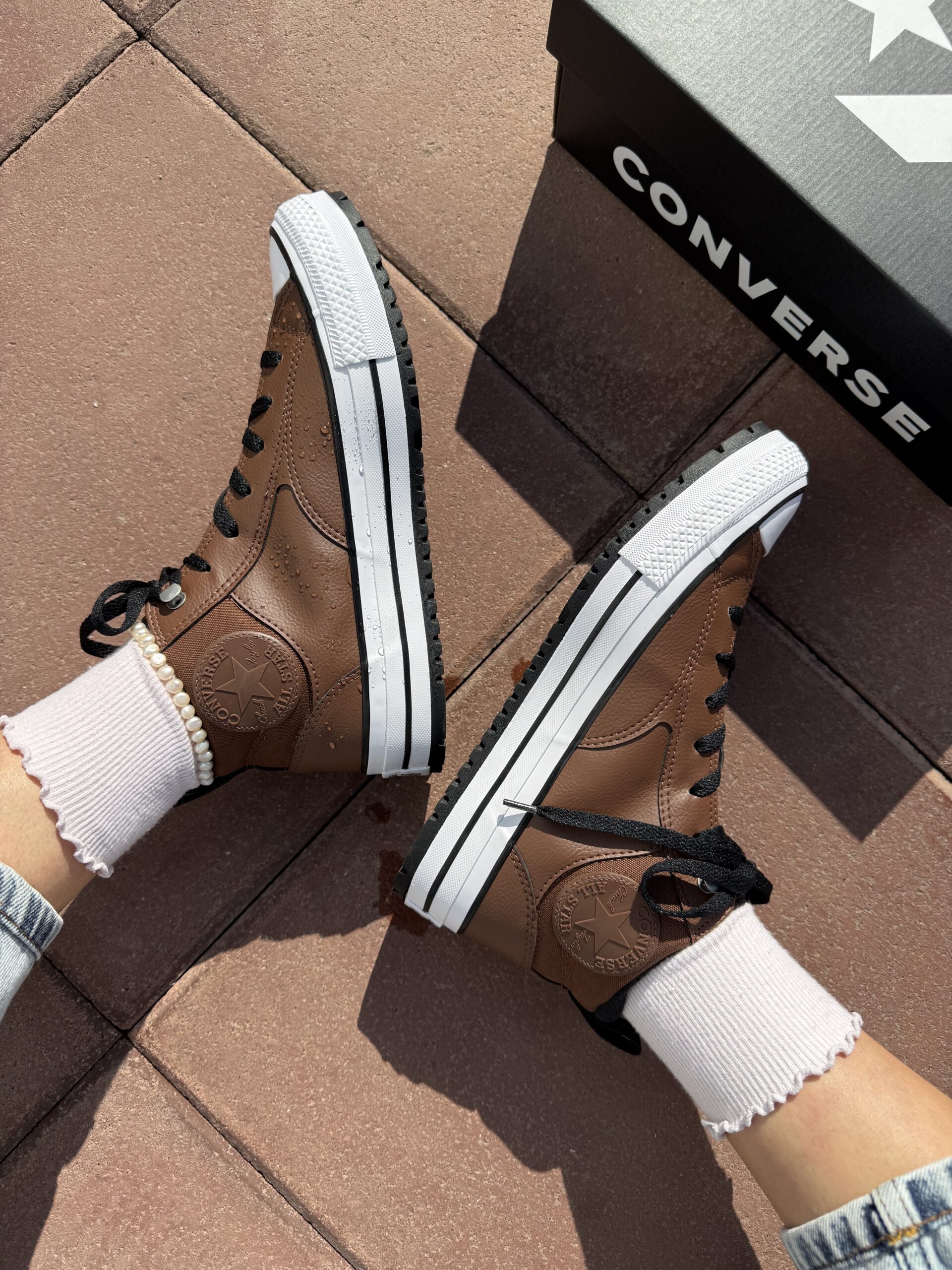 Кеды Converse A18145C Malden Street Boot Mid Chocolate зимние Кеды Converse A18145C Malden Street Boot Mid Chocolate зимние