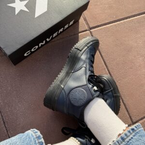 Кеды Converse A18146C Malden Street Boot Mid Dark Navy зимние