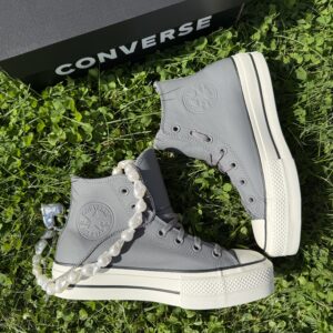 Кеды Converse A18394C Lift Platform Water Repellent Dark Grey Leather
